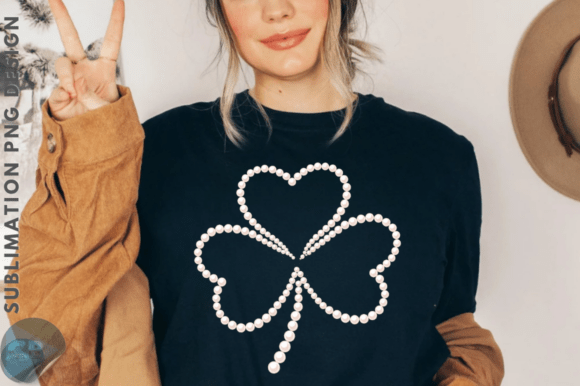 Download Pearl Shamrock PNG - Pearl Collection