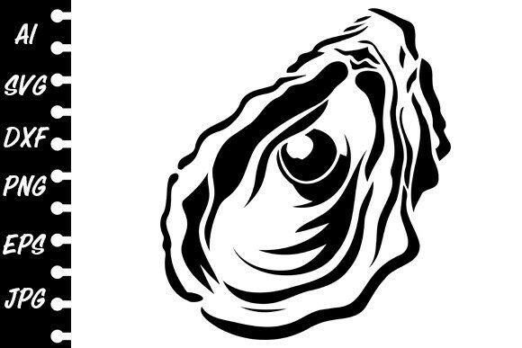 Download Stencil Oyster Shell Pearl - Pearl Collection