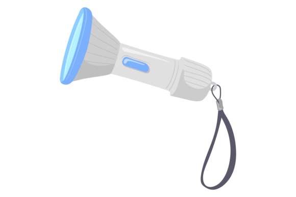 Download Flashlight Cartoon Icon. Pocket Light. E - Flashlight Collection