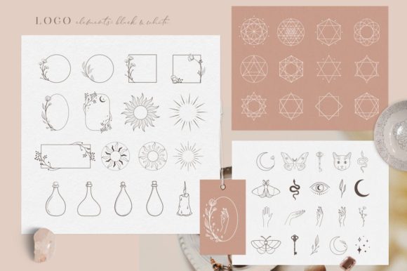 Download Logo Elements Illustrations, Frames. Jar - Frame Collection